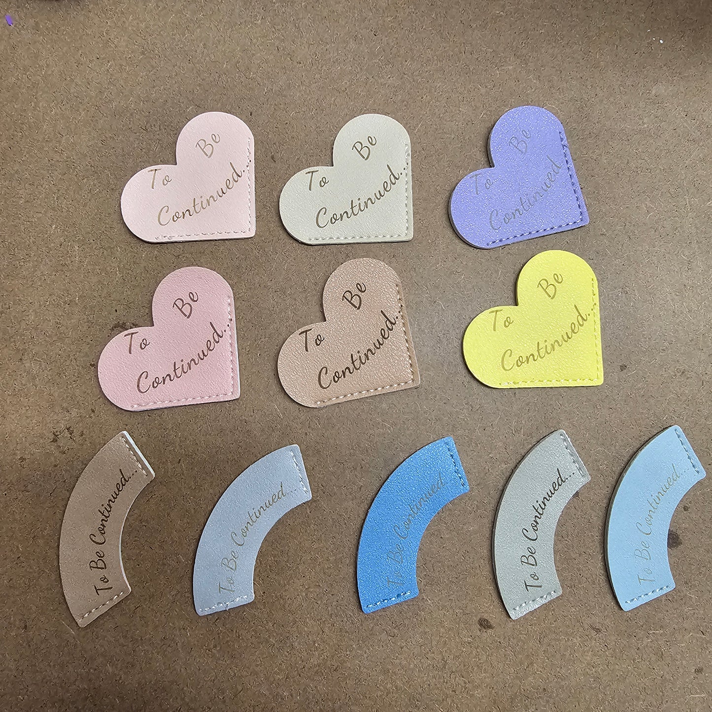 Leather Corner Bookmark