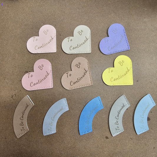 Leather Corner Bookmark