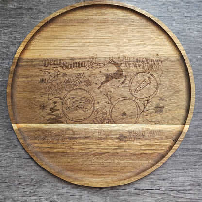 "Santa Treats Here" Cutting Board