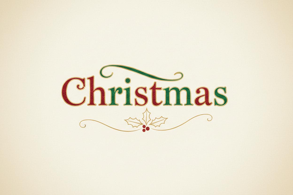 nope, just need a simple image that says Christmas